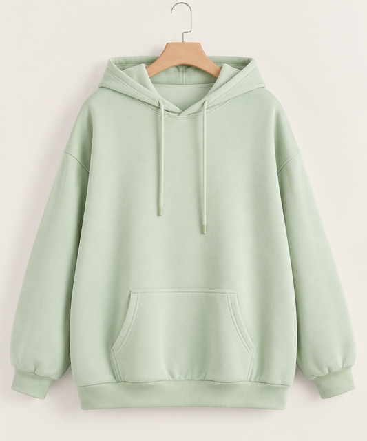 Women’s Stone Gray - Greenish  Pullover Hoodie