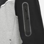 Tech Fleece Black & Grey Color Block Zip Up Hoodie With Joggers - Image 6