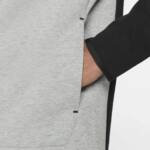 Tech Fleece Black & Grey Color Block Zip Up Hoodie With Joggers - Image 7