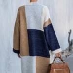 Multicolor Longline Knitted Cardigan - Image 2