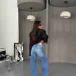 Washed Denim Wide Leg High Waist - Image 3