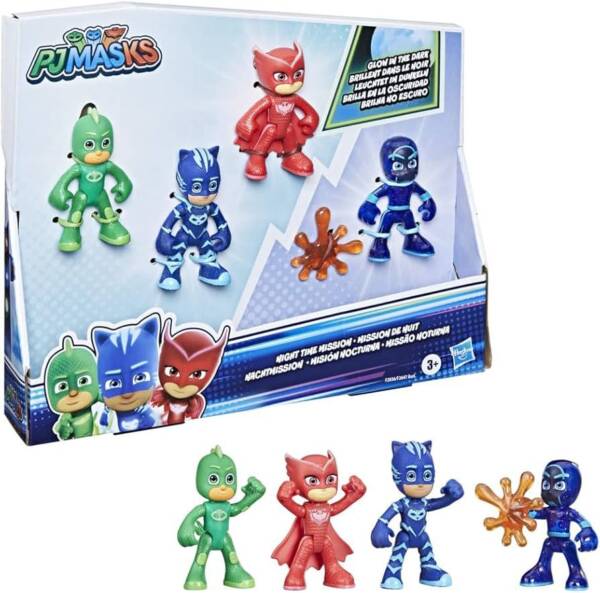 ⁦PJ Masks Night Mission Glow in the Dark Action Figure Set⁩ - الصورة ⁦3⁩