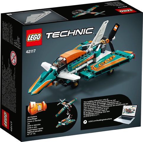 LEGO Technic Racing Plane 42117 Building Kit (154 Pcs)