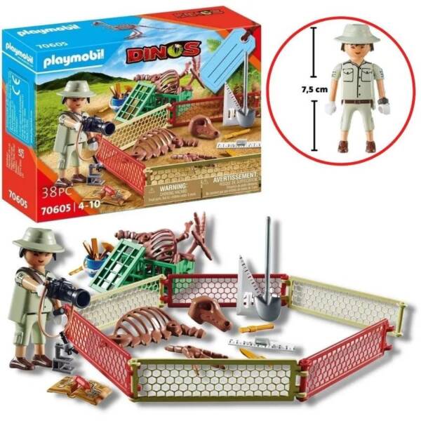⁦WOGE Paleontologist Gift Set Playmobil 70605 Adventure Playset⁩ - الصورة ⁦3⁩