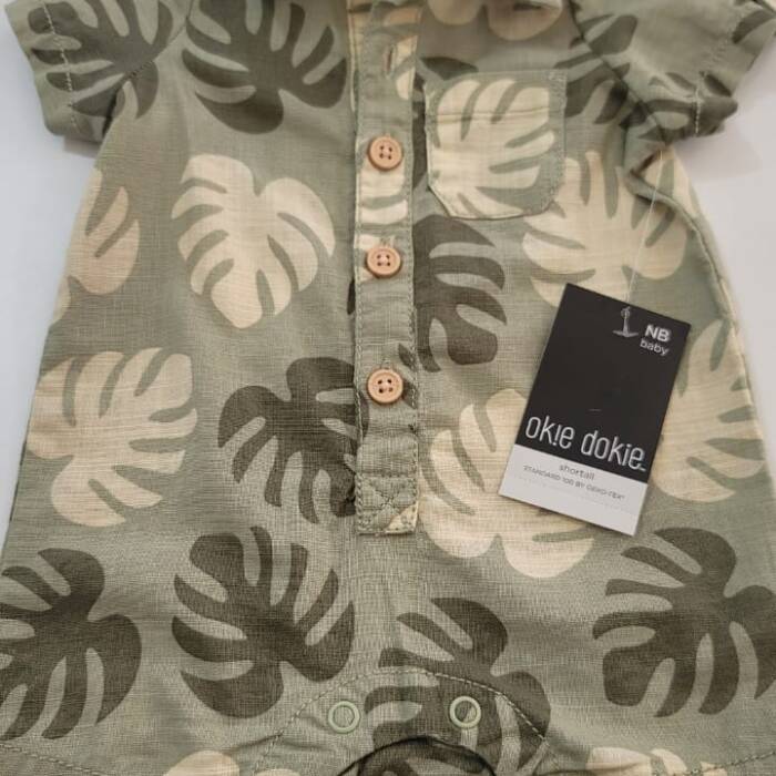 Okie Dokie Baby Boy Romper